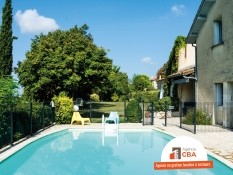 Maison de village F8 avec piscine à Castéra-Lectourois