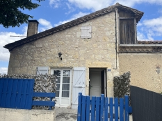 Maison de ville T3 avec terrasse et jardin avec vue sur les Pyrénées à LECTOURE