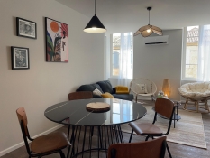 Appartement T3 de 50m2 rénové à neuf meublé avec terrasse à Lectoure